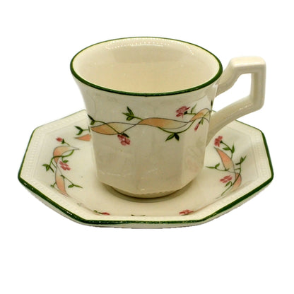 Johnson Brothers China Eternal Beau Tea Demitasse Coffee Cup & Saucer