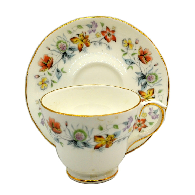 Duchess China 369 Evelyn Pattern Teacup and Saucer