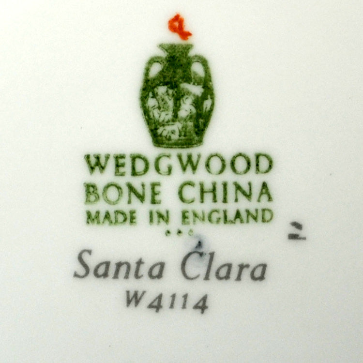Wedgwood China Santa Clara W4114 marks