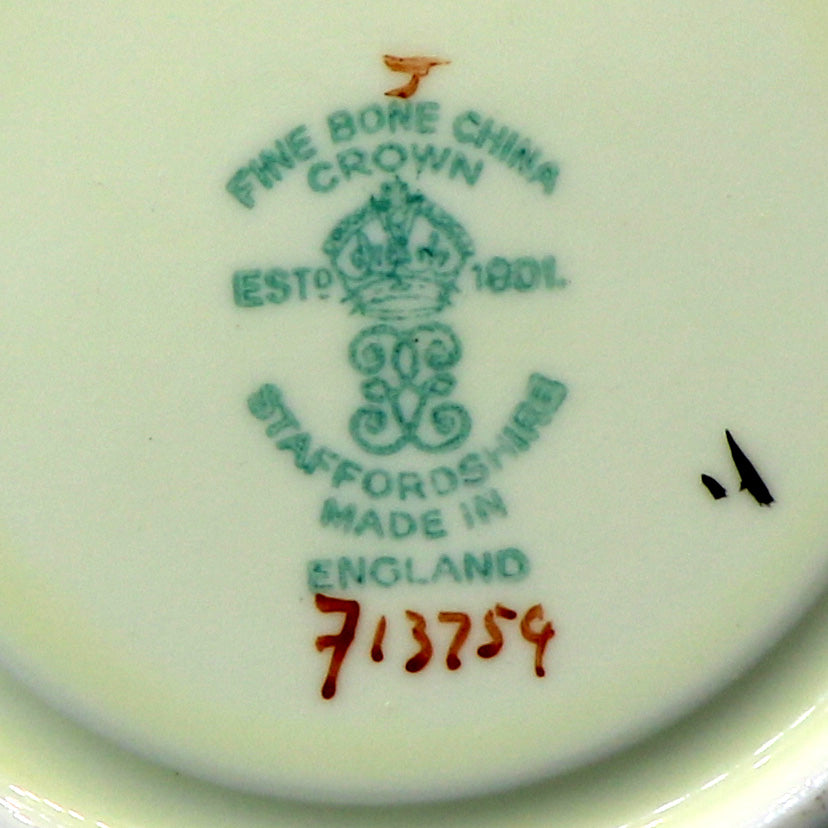 Crown Staffordshire Porcelain Floral China 713759 Daffodils Side