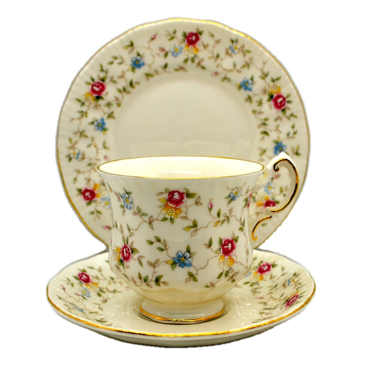 Paragon China First Choice Teacup Saucer and Side Plate Trio