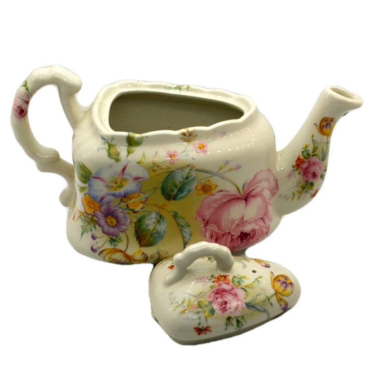 Crownford Giftware NY Staffordshire Floral Teapot