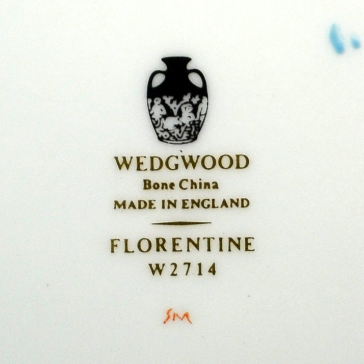 Wedgwood China Florentine W2714 china mark