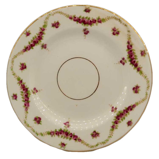 Foley china antique floral china side plate
