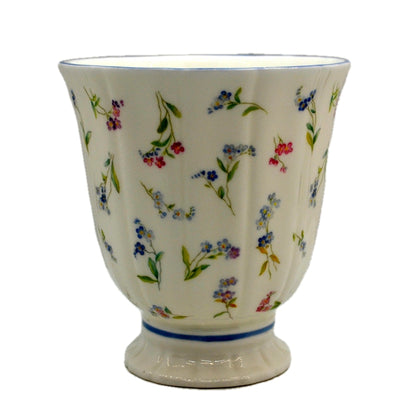 Royal Worcester China Forget Me Not Vase