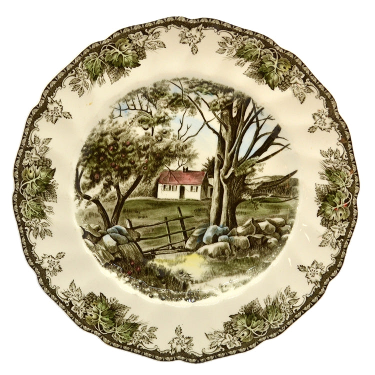 Johnson Brothers China The Friendly Village Dinner Plate The Stone Wall