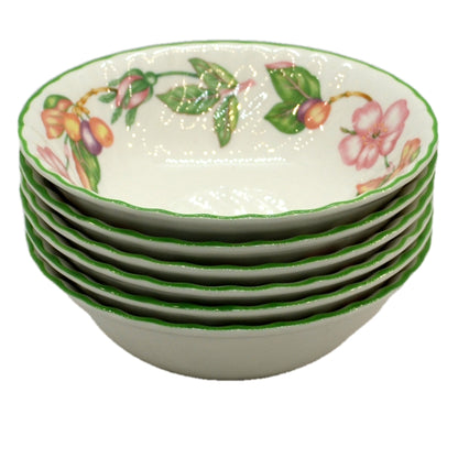 Johnson Brothers Plum Blossom China Dessert Bowls