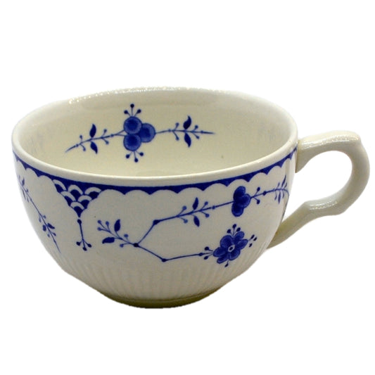 Furnivals Denmark Teacup Blue and White China