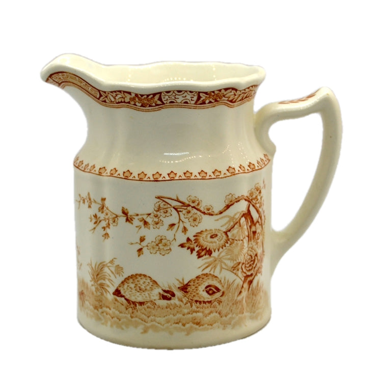 Furnivals Quail Brown & White China Jug Rd 684771