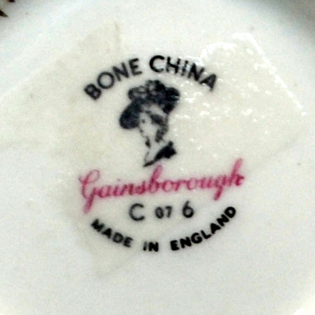 Gainsborough Carnation Floral China Milk Jug