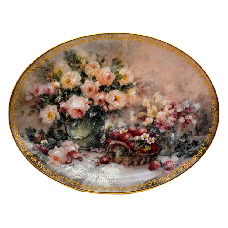 Garden Delights by Lena Liu Limited Edition Bradford Exchange Wall Plate