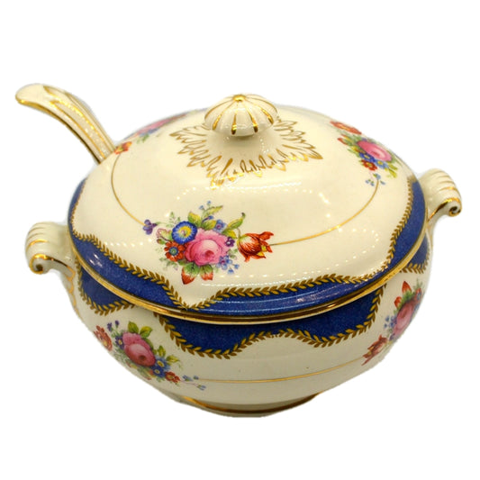 George Jones Bishop China Sauce Tureen Rd No 582917