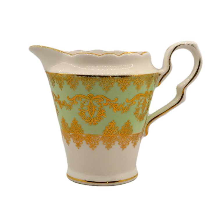 Vintage Gladstone china milk jug pattern 5846