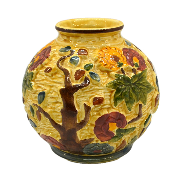 H J Wood Indian Tree China Vase