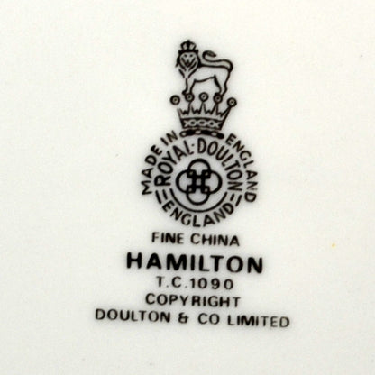 Royal Doulton China Hamilton TC1190 marks