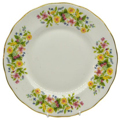 vintage colclough bone china hedgerow dessert plates