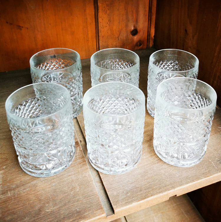 Set of 6 Highball Whiskey Tumblers