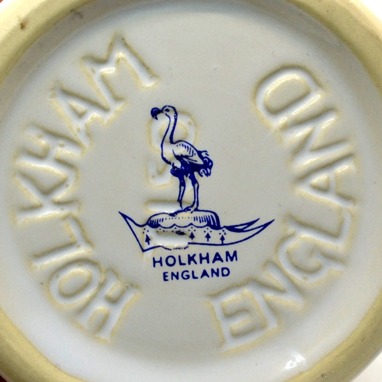 Vintage Holkham Studio Pottery Mallard Duck Mug