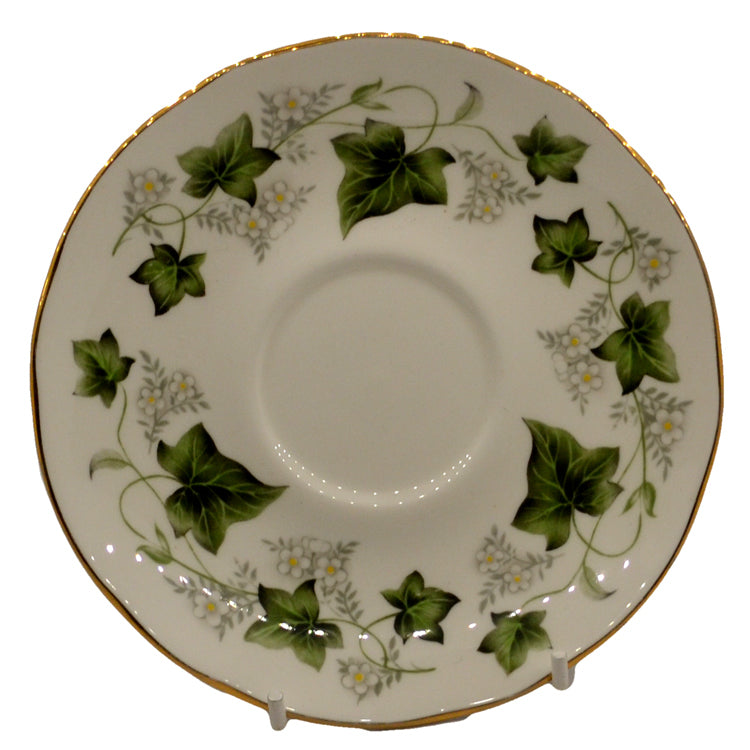 Duchess china saucer Ivy