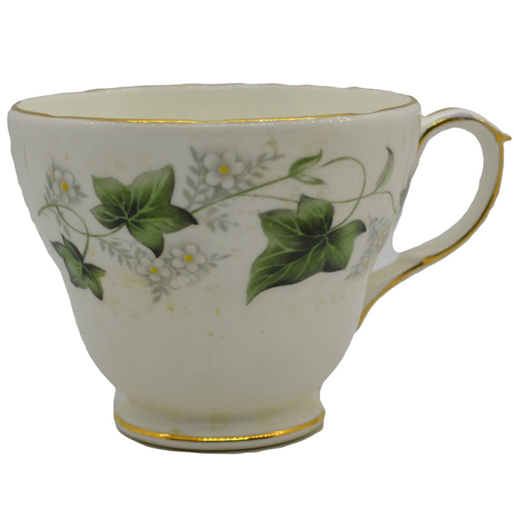 vintage ivy design duchess china teacup