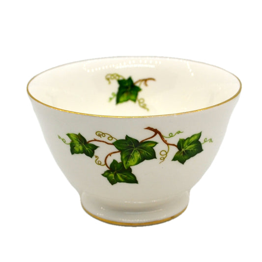 Colclough Ivy Leaf China Sugar 4.25-inch Pedestal Bowl