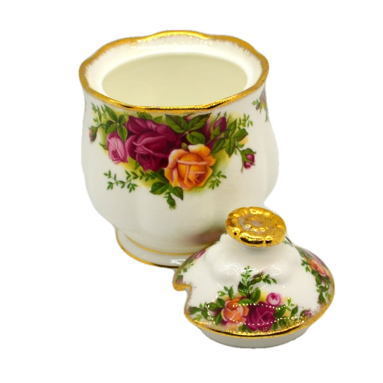 Royal Albert China Old Country Roses Jam or Honey Pot