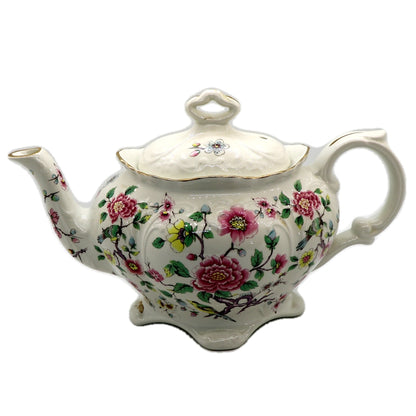 James Kent Old Foley Chinese Rose China Regent Teapot