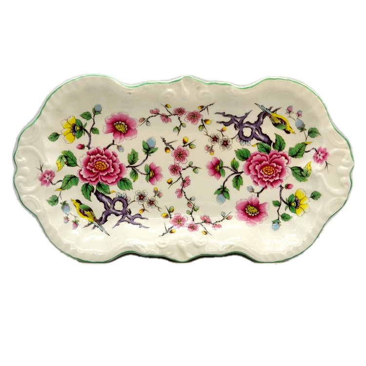 James Kent Old Foley Chinese Rose China Tray Plate