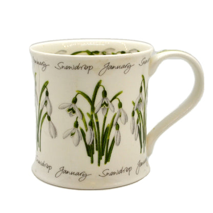 Snowdrop Dunoon Kathy Pickles China Mug