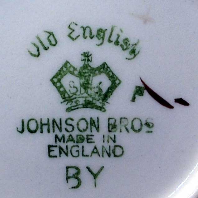 Johnson Brothers Old English Floral China Jug c1947
