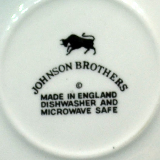 Johnson Brothers Bull China Mark