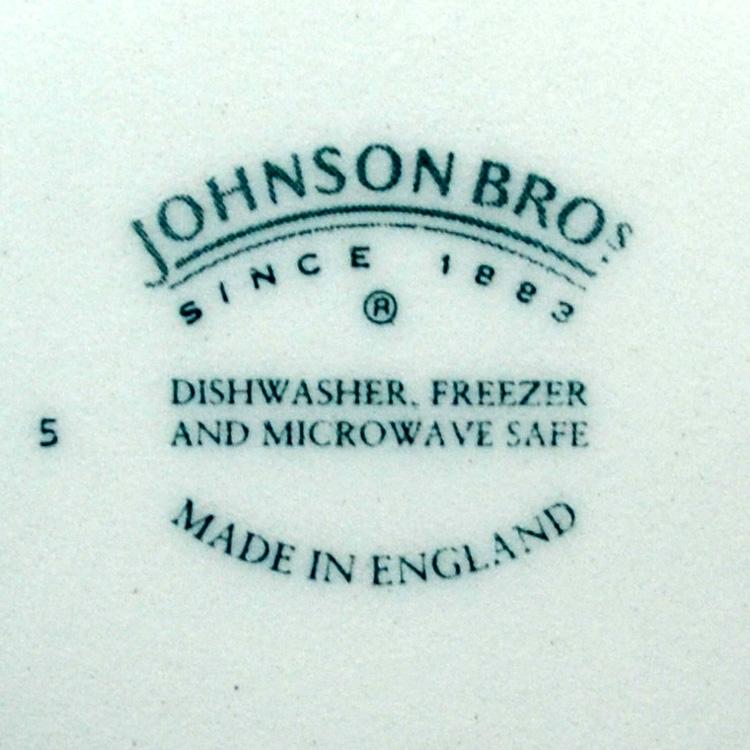 Johnson Brothers China Mark