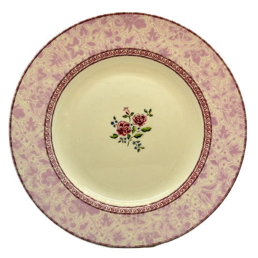Johnson Brothers China Rose Damask Dinner Plate