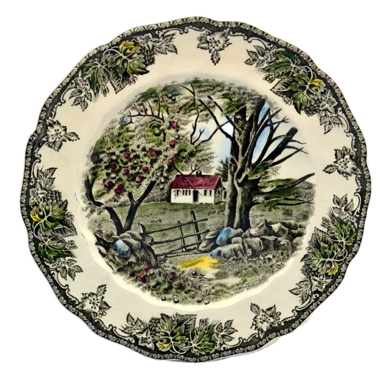Johnson Brothers Friendly Village The Stone Wall plates