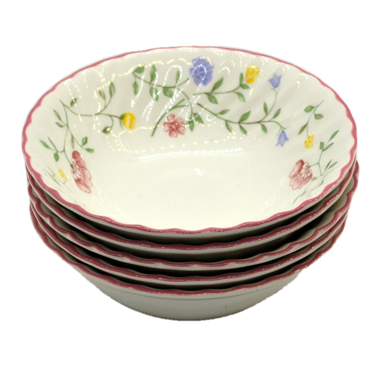 Johnson Brothers Summer Chintz China Dessert Bowls