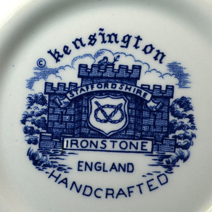 Kensington Ironstone Blue and White Onion China serving Bowl