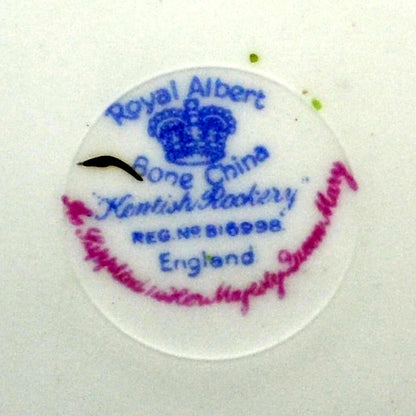 Royal Albert Kentish Rockery China Dinner Plate