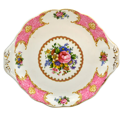 Royal Albert China Lady Carlyle Cake Plate