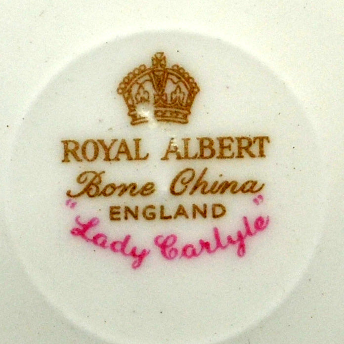 Royal Albert China Lady Carlyle Teacup and Saucer