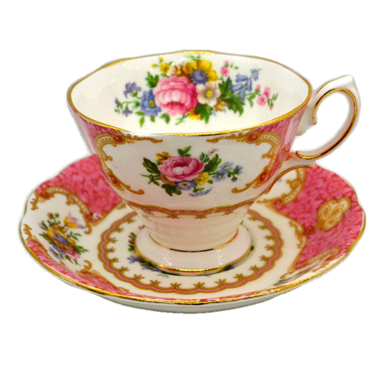 Royal Albert China Lady Carlyle Teacup and Saucer