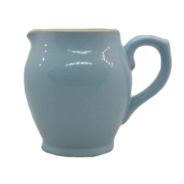 Langley Pottery 1-Pint Powder Blue Milk Jug