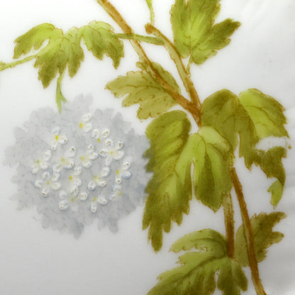 A Lanternier Limoges Floral China Plate