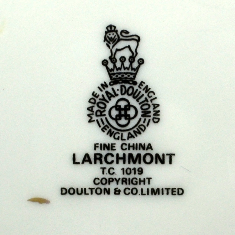 Royal Doulton Larchmont China marks