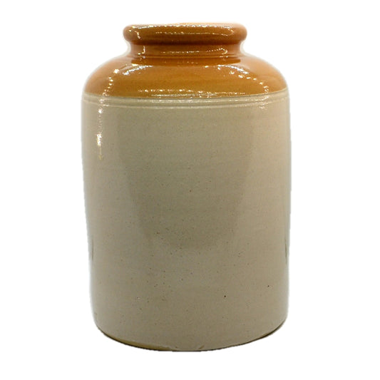 Large Salt Glazed Stoneware Jar 11-inch