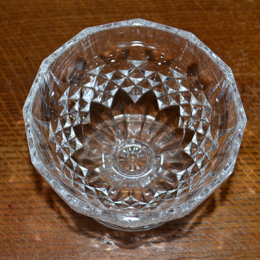 Set of 4 Vintage Lead Crystal Sundae Bowls