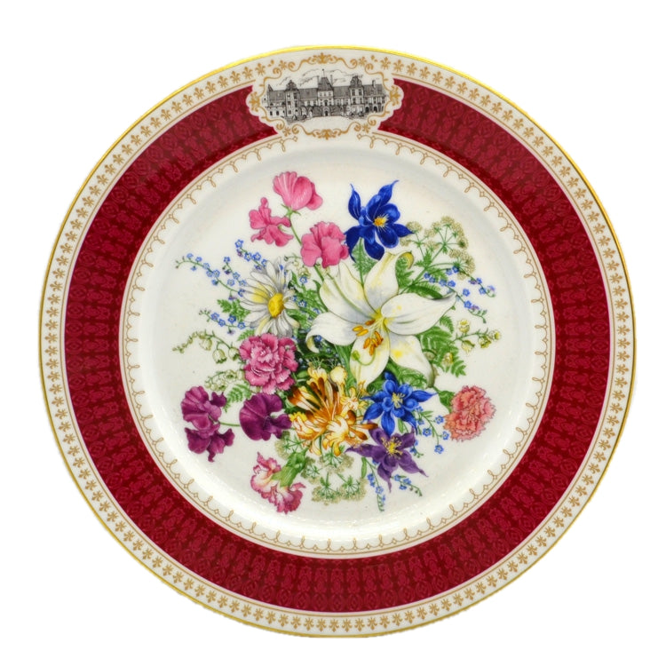 Limoges China Bouquet Renaissance Plate-1988