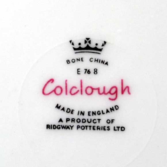 Colclough Ridgway Linden 8162 Cake Plate c1955-1964