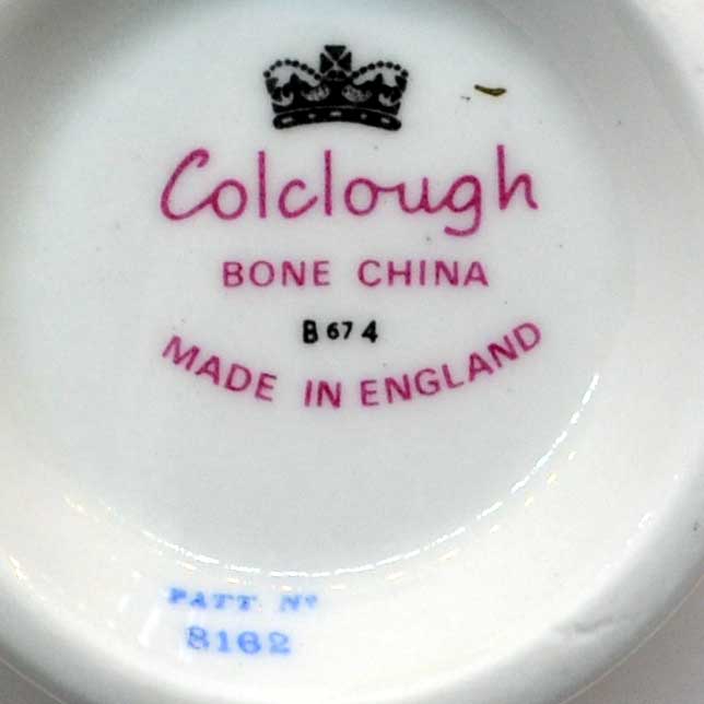 colclough china marks linden 8162