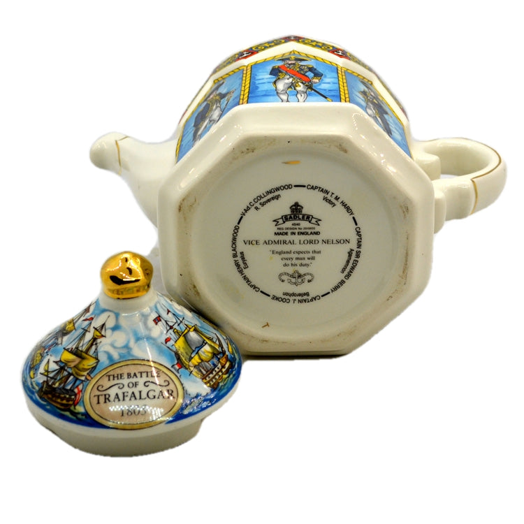 James Sadler Lord Nelson Trafalgar 1805 Teapot