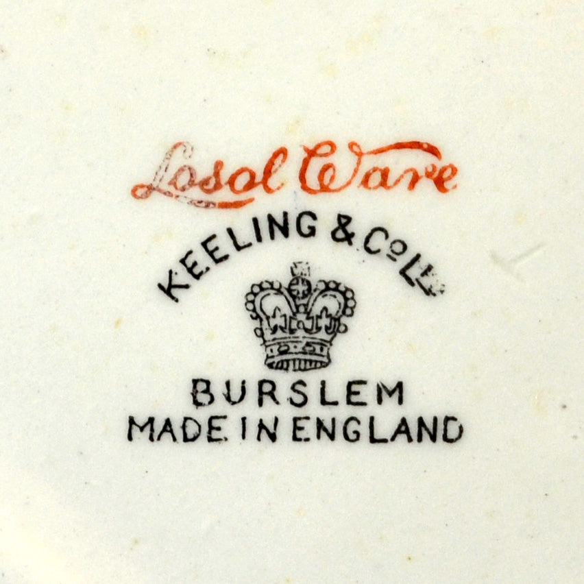Losol Ware Keeling and Co china mark